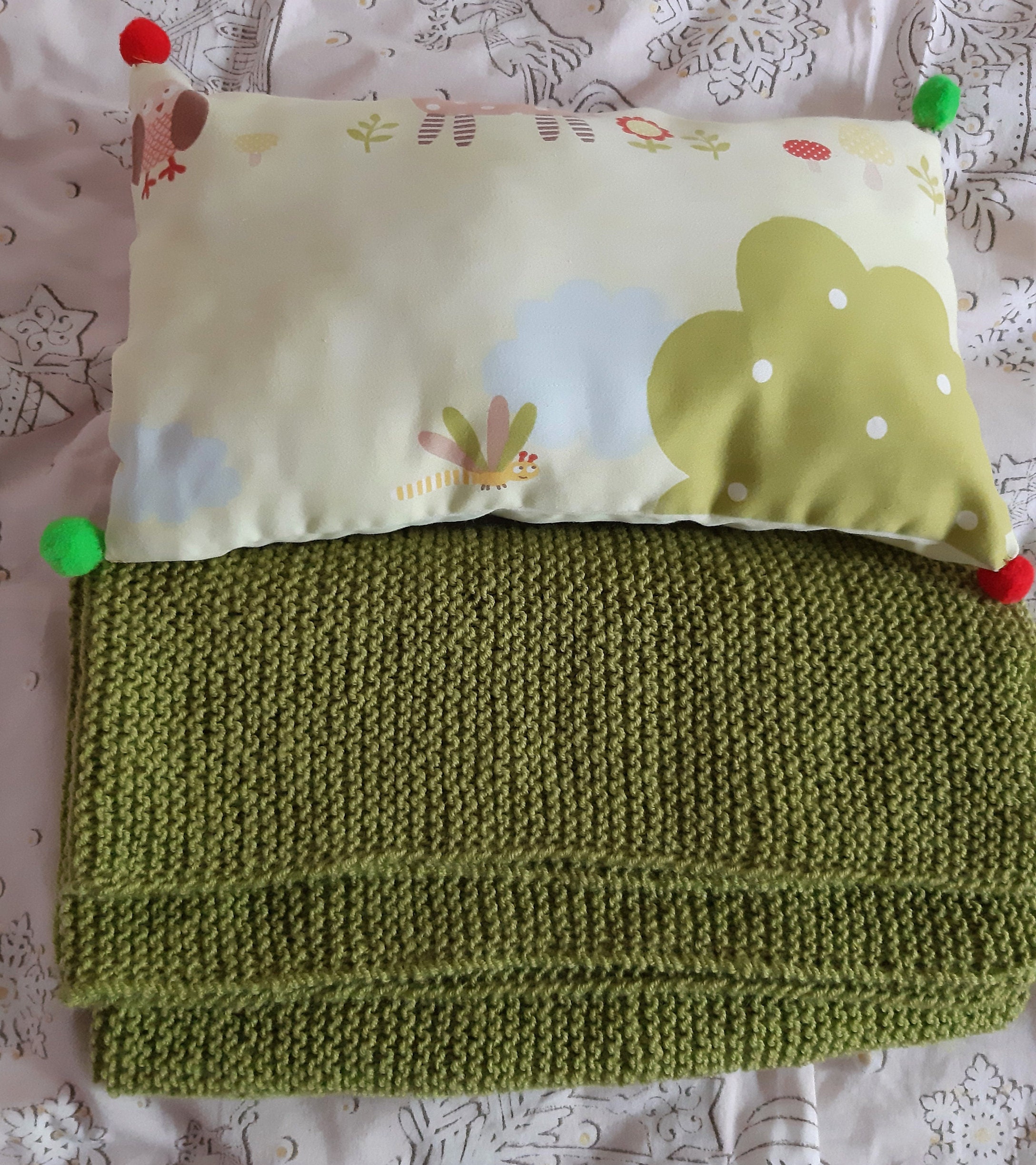 Baby Blanket&pillow Set Etsy