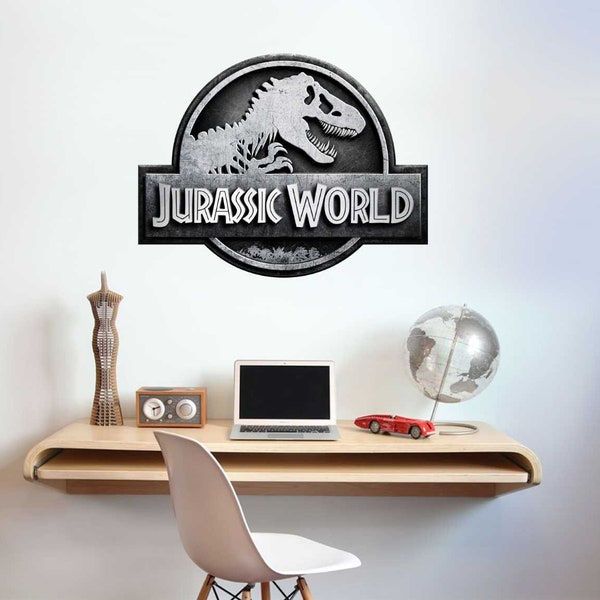 Jurassic World : Fallen Kingdom Dinosaur Logo Wall Sticker