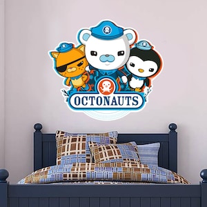 Official Octonauts Characters Wall Sticker Mural - Vinyl Decal OCT022