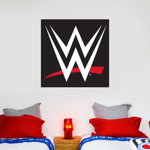 WWE RAW Smashed Wall Sticker Etsy UK