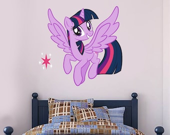 My Little Pony Twilight Sparkle Wandaufkleber Aufkleber Kunst Vinyl Wandbild Kinderzimmer