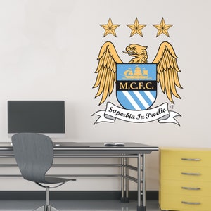 Manchester City Wall Sticker - Eagle Crest Wall Sticker