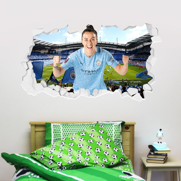 Manchester City Fc Wall Decal Etsy