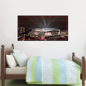 Arsenal Football Club - Emirates Stadium Outside Lights View Mural