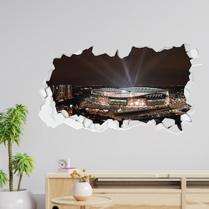 Arsenal Football Club - Broken Emirates Stadium Outside Lights View