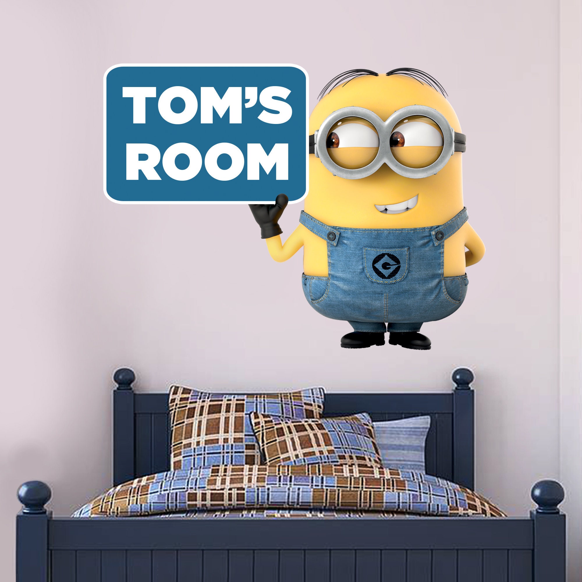 Minion Wallpaper - Etsy Minion Wallpaper - Etsy