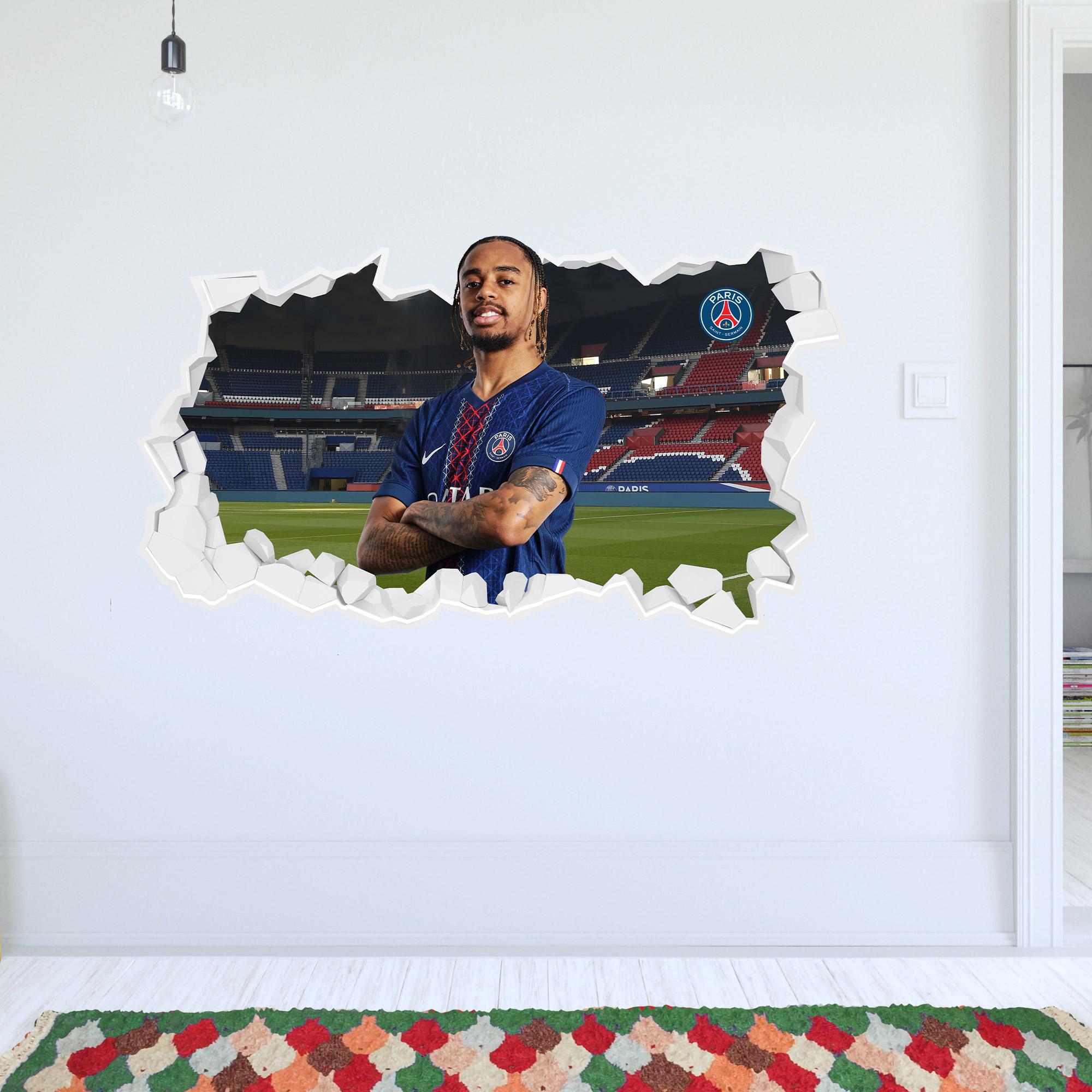 Sticker Neymar PSG - Autocollant Origine Japon