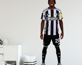 Newcastle United Wandaufkleber - Elanga 25/26 Spieler Wandtattoo Fußball Art