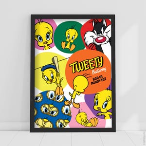 Sylvester and Tweety Poster - Etsy