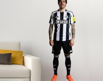 Newcastle United Wandaufkleber - Tonali 25/26 Spieler Wandtattoo Fußball Kunst