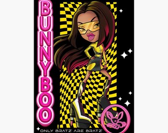 Bratz Print – Scorchin' Sasha Bunny Boo Poster Wall Art - Etsy