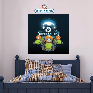 Official Octonauts Deep Sea Dive Wall Sticker Mural - Vinyl Decal OCT029