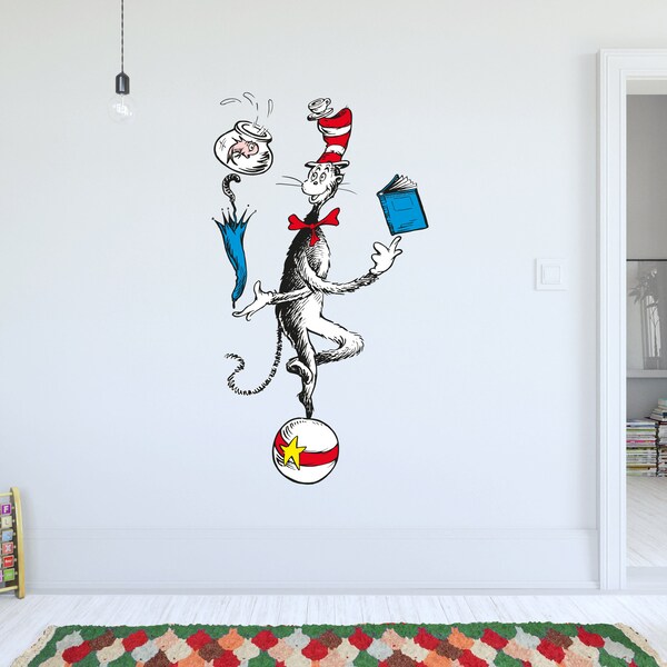 Dr Seuss Wall Decal Etsy