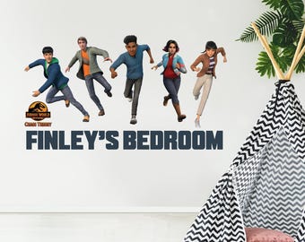 Jurassic Chaos Theory Wall Sticker - Humans Group Personalised Wall Art