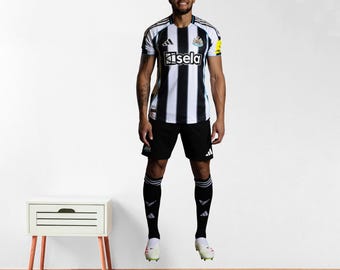 Newcastle United Wandaufkleber - Joelinton 25/26 Spieler Wandtattoo Fußball Kunst