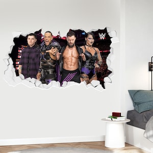 WWE Wall Sticker - Judgement Day Broken Wall