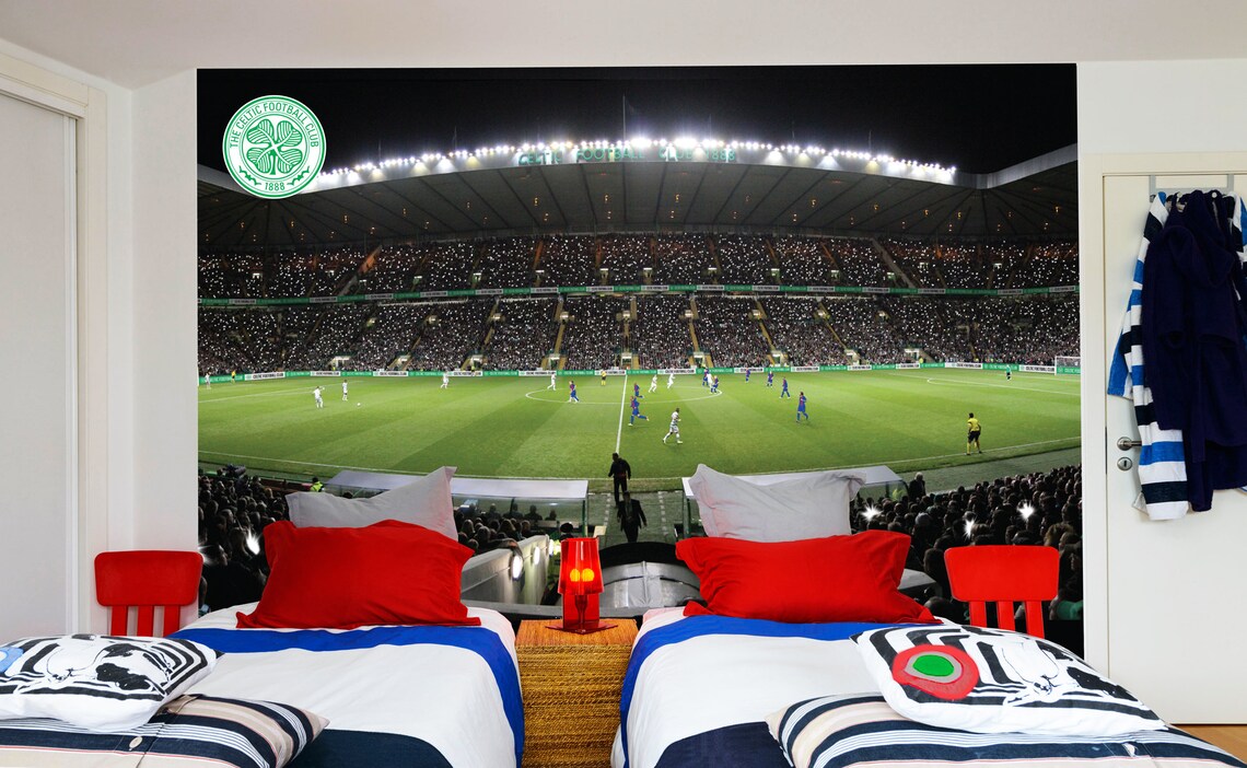 Celtic FC Celtic Park Stadium Full Wall Mural Etsy
