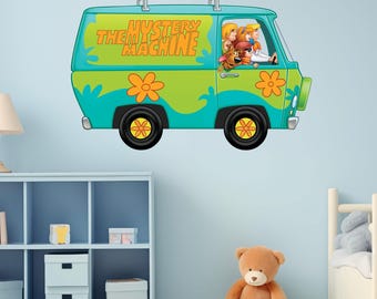 Scooby-Doo™ Wall Sticker – The Mystery Machine Decal Wall Art