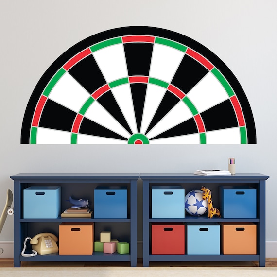 Stickers Dartboard mural Marshall dartcab - jeu de fléchettes - Darts Stickers Dartboard mural Marshall dartcab - jeu de fléchettes - Darts