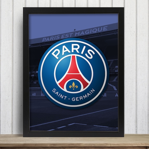 Affiche Vintage PSG – Équipe 1994, 54x41 Cm, Poster Football Collection