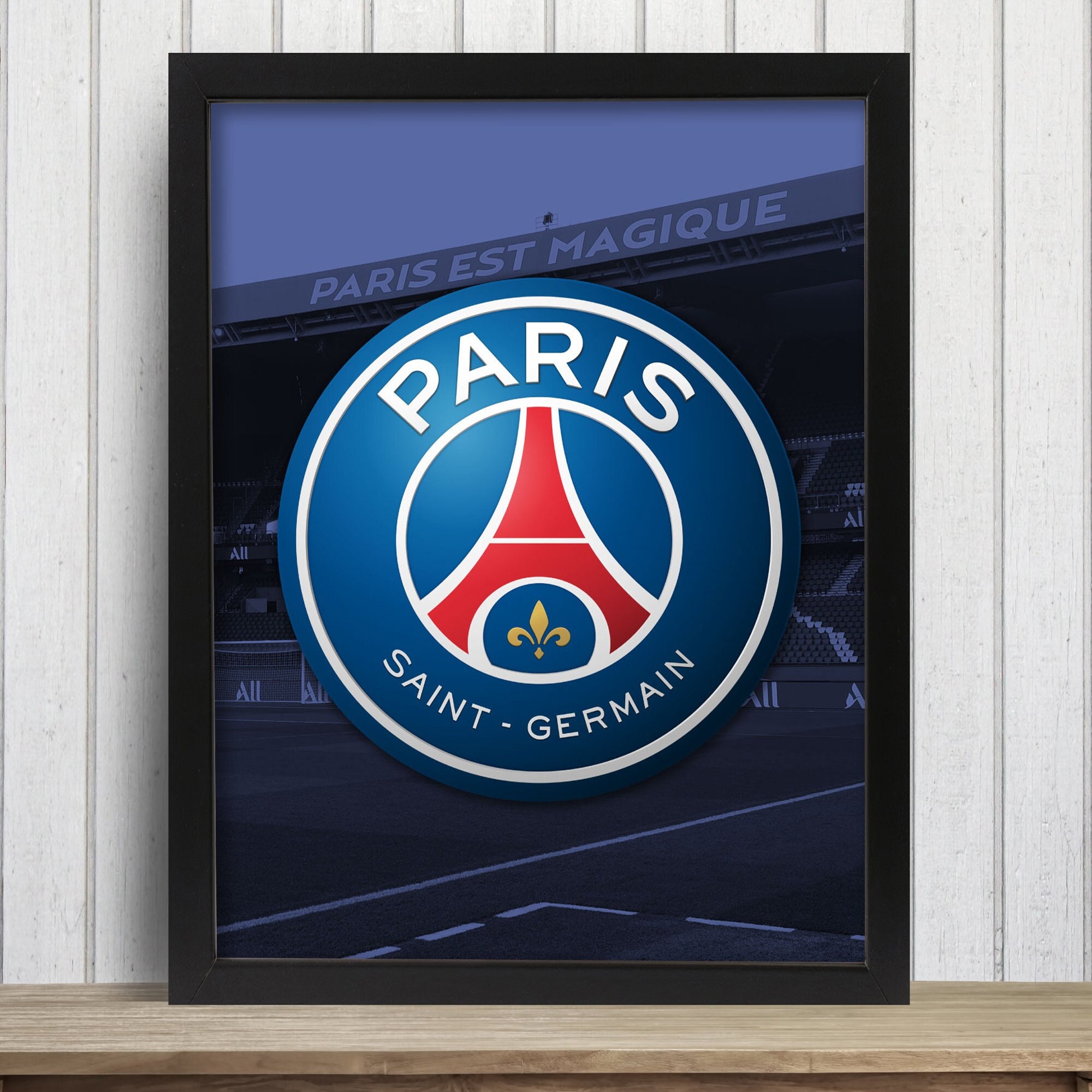 Paris Saint-Germain Crest Sticker - 10cm