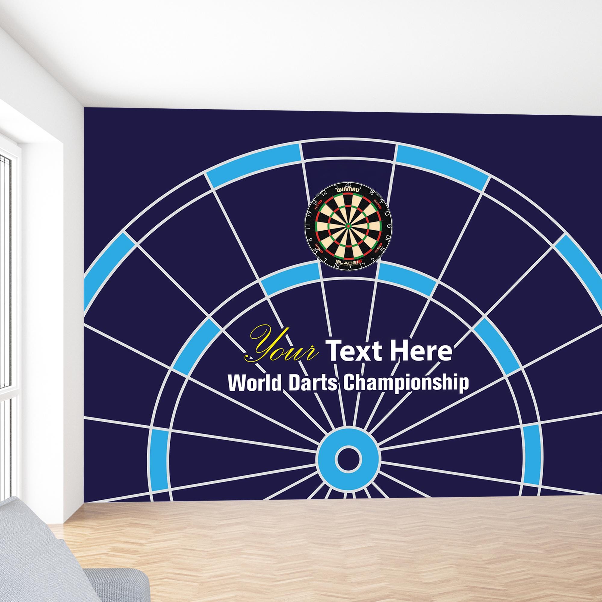 Stickers Dartboard mural Retour vers le futur dartcab jeu de Stickers Dartboard mural Retour vers le futur dartcab jeu de