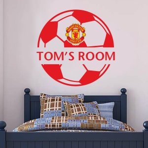 Manchester United Football Club - Personalised Name and Ball