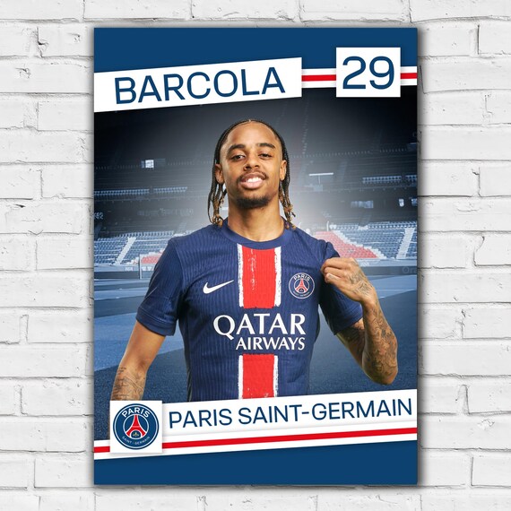 パリ・サンジェルマン プリント - バルコラ 24-25 選手 PSG