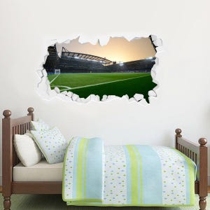 Chelsea Football Club - Smashed Stamford Bridge Stadium (Evening) Wall Mural