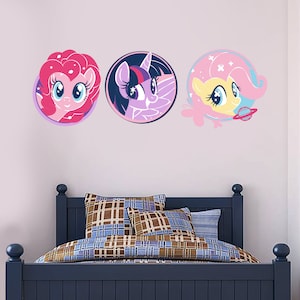 My Little Pony Dream Beyond Pony Icon Wall Sticker Set Calcomanía Arte Vinilo Mural