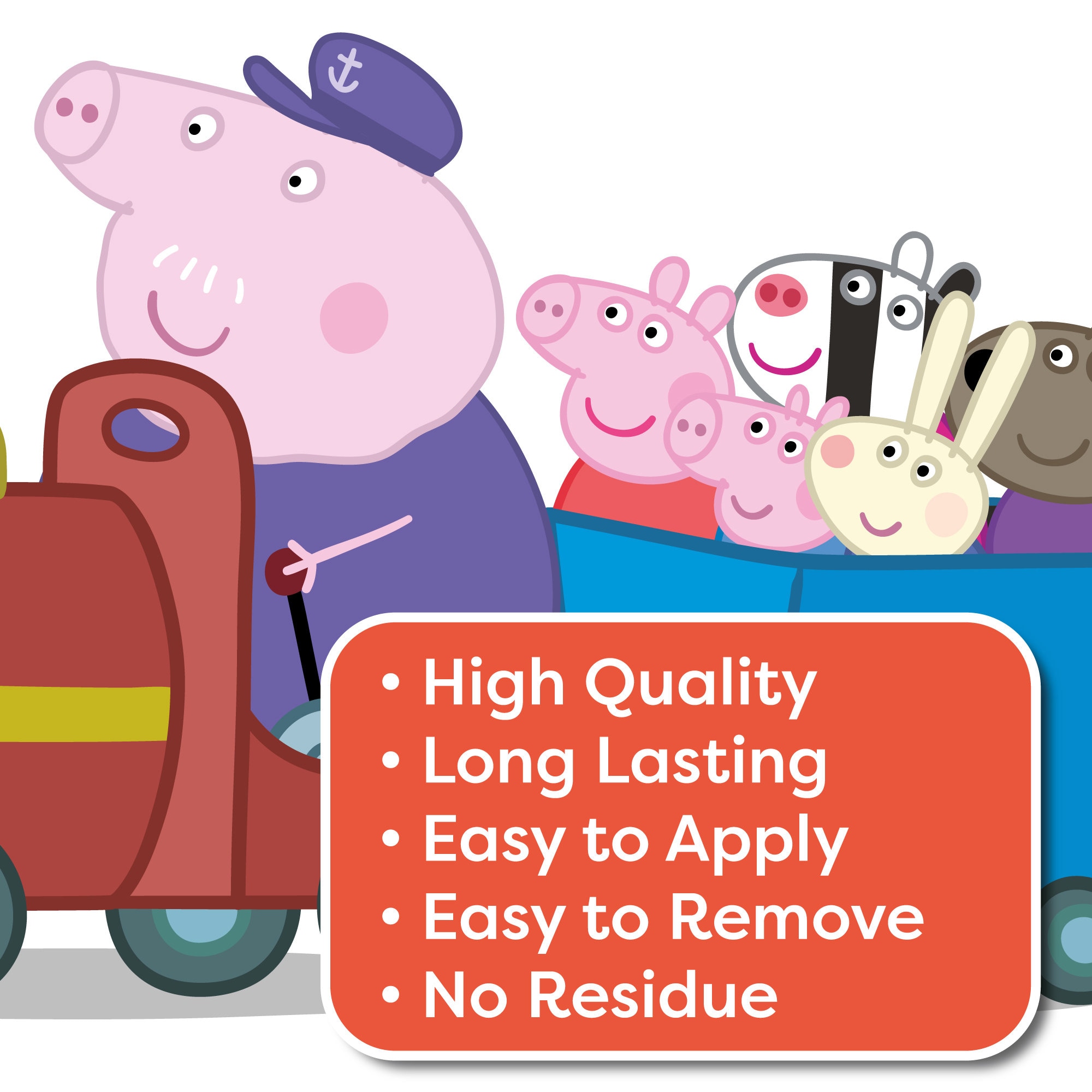 Train De Peppa Pig – Avec Figurines Peppa Et George – 2 Wagons – Musique – Jouet Enfant