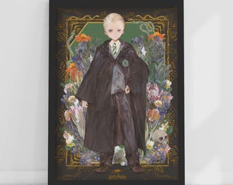 HARRY POTTER™-afdruk – muurkunst fantasieposter Draco Yume