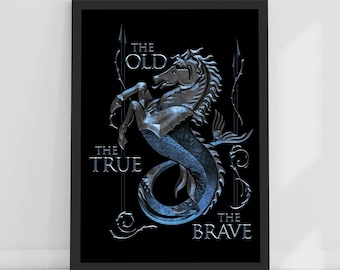 House of the Dragon™ Print – Old True Brave Poster Wall Art