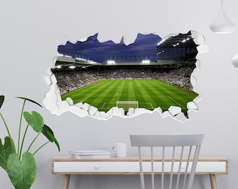 Newcastle United Football Club - Stadium Night Time Broken Wall