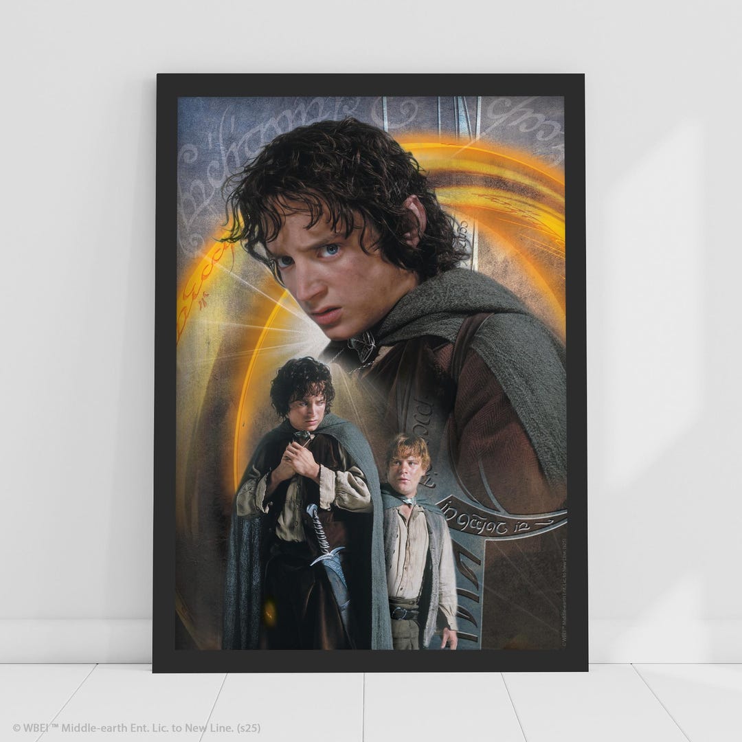 The Lord of the Rings™ Print – Frodo Guarding Ring Poster Wall Art - Etsy