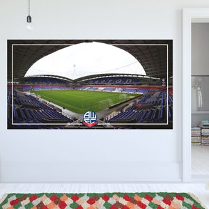 Bolton Wanderers Football Club Official Stadium Wall Sticker Decal