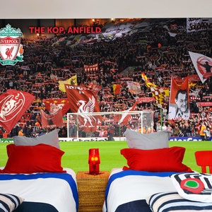 Liverpool FC Anfield Stadium Full Wall Mural imagem 2