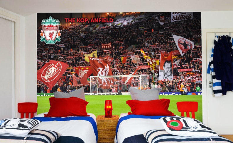 Liverpool FC Anfield Stadium Full Wall Mural imagem 2