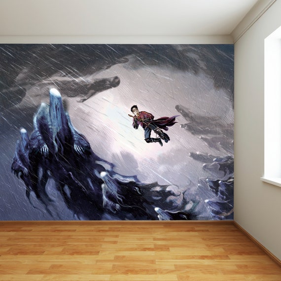 HARRY POTTER Wall Sticker – Watercolour Full Wall Mural Wizarding