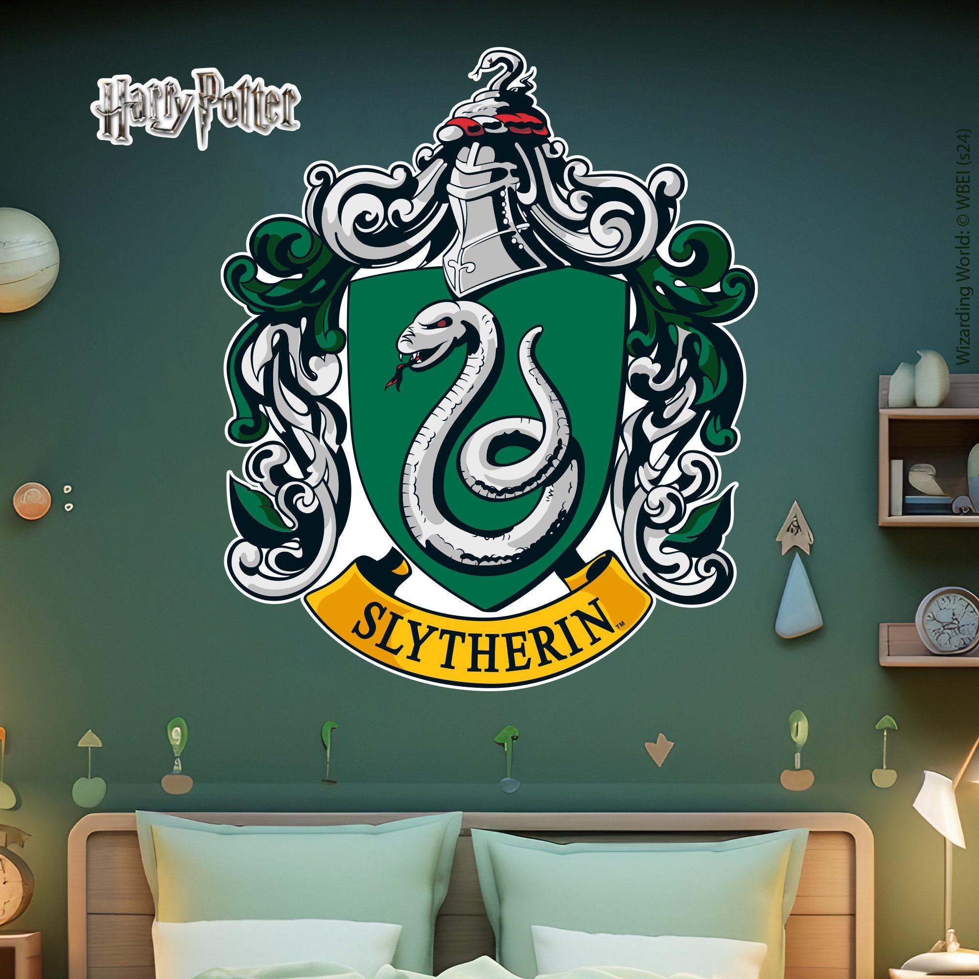 Logo De Harry Potter Serpentard Basic Slytherin Kandi Pad | Kandi