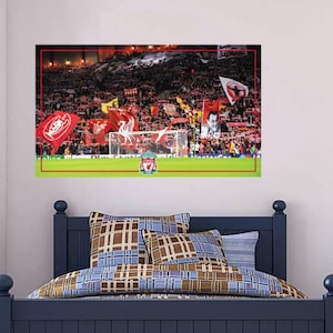 Liverpool Football Club - Anfield European Night (View From The Kop) Wall Sticker