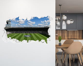 Newcastle United Football Club - Stadium Day Time Broken Wall