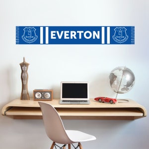 Everton Football Club - Bar Scarf Wall Sticker