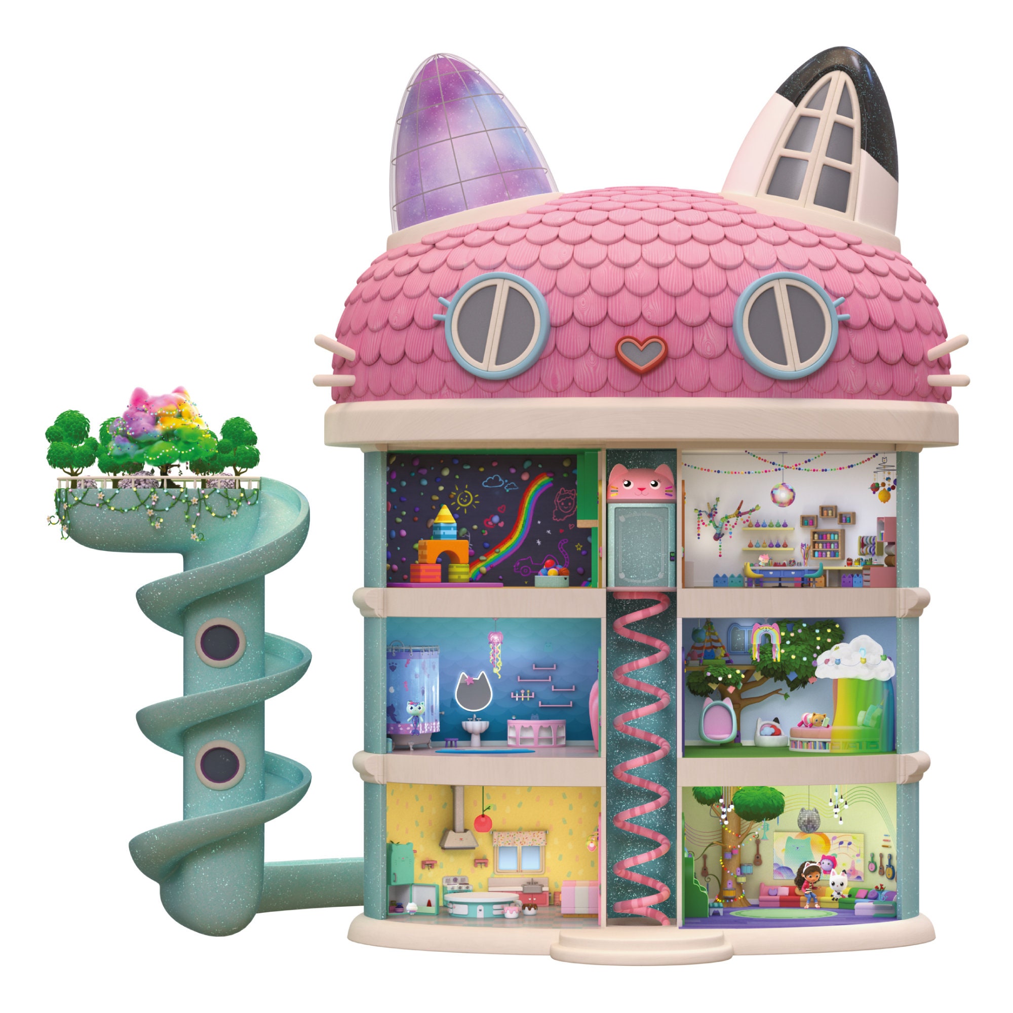 Autocollant Pour Fenêtre Gabby's Dollhouse