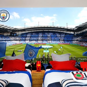 Manchester City FC - Etihad Stadium Side Shot Full Wall Mural
