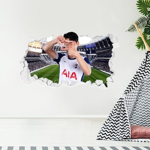 Tottenham Hotspur FC - Son Heung-min 24-25 Broken Wall Sticker