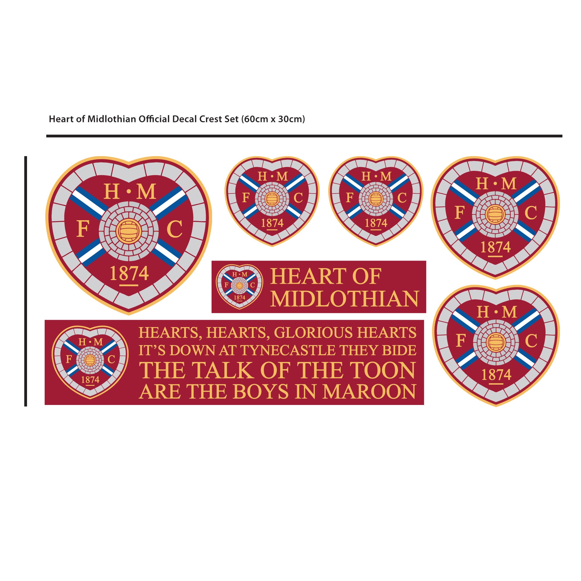 Heart of Midlothian Football Club Ginnelly 21/22 Broken Wall Etsy UK
