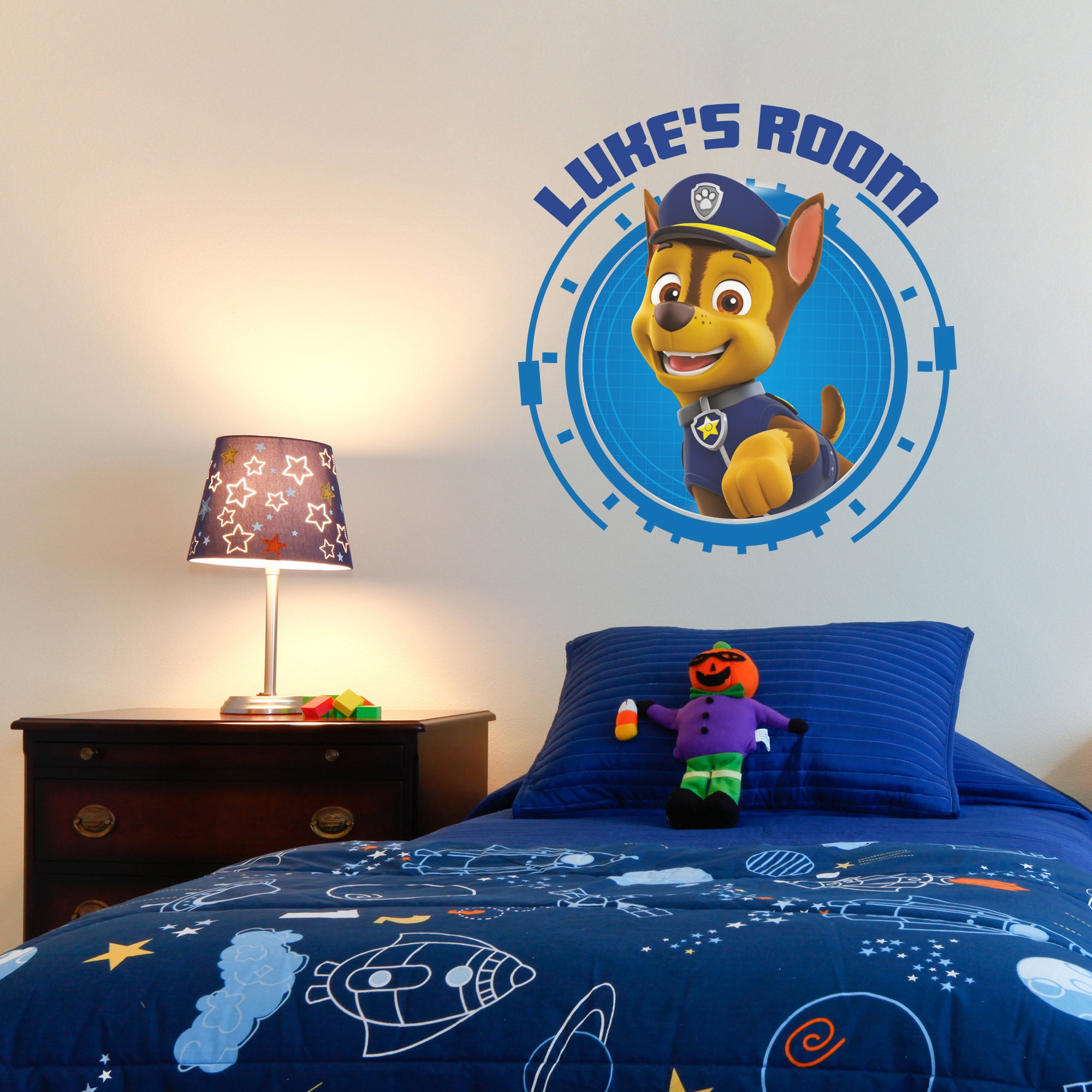 Paw Patrol Peel and Stick Giant Wall Decals with Alphabet, Toddler Wall  Stickers 