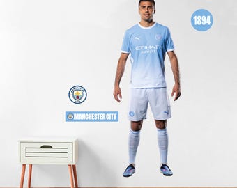 Manchester City Wall Sticker - Rodri 26/27 Player Wall Decal