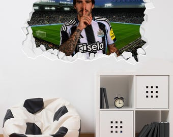 Newcastle United Football Club - Naklejka na ścianę Tonali 25/26